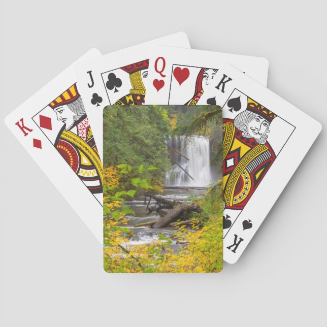 Jeu De Cartes États-Unis, Oregon, Silver Falls State Park 2 (dos)