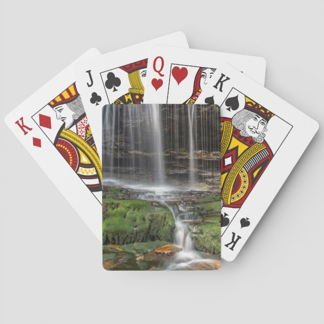 Jeu De Cartes États-Unis, Pennsylvanie, Benton. Cascade délicate (dos)