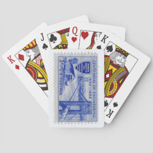 Jeu De Cartes États-Unis Postage Stamp Deck of Playing Cards