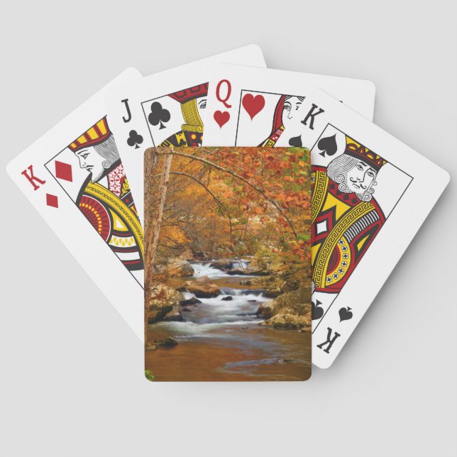 Jeu De Cartes États-Unis, Tennessee. Ruisseau Rushing Mountain (dos)
