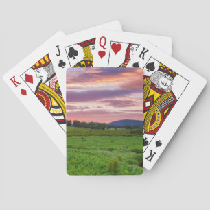 Jeu De Cartes États-Unis, Virginie-Occidentale, Davis. Paysage