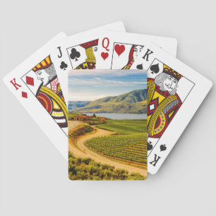Jeu De Cartes États-Unis, Washington, lac Chelan. Benson Vineyar