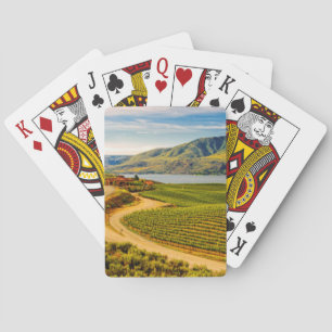 Jeu De Cartes États-Unis, Washington, Lake Chelan. Benson Vineya
