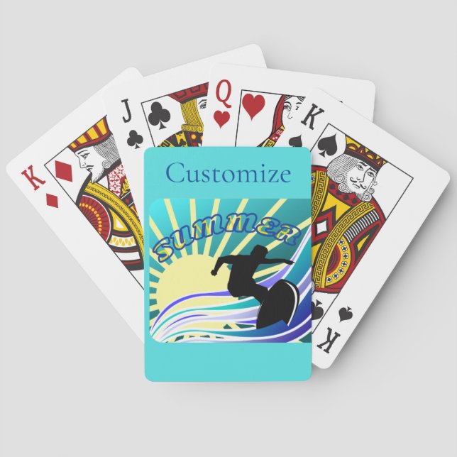 Jeu De Cartes Été Surf Fun Thunder_Cove (dos)