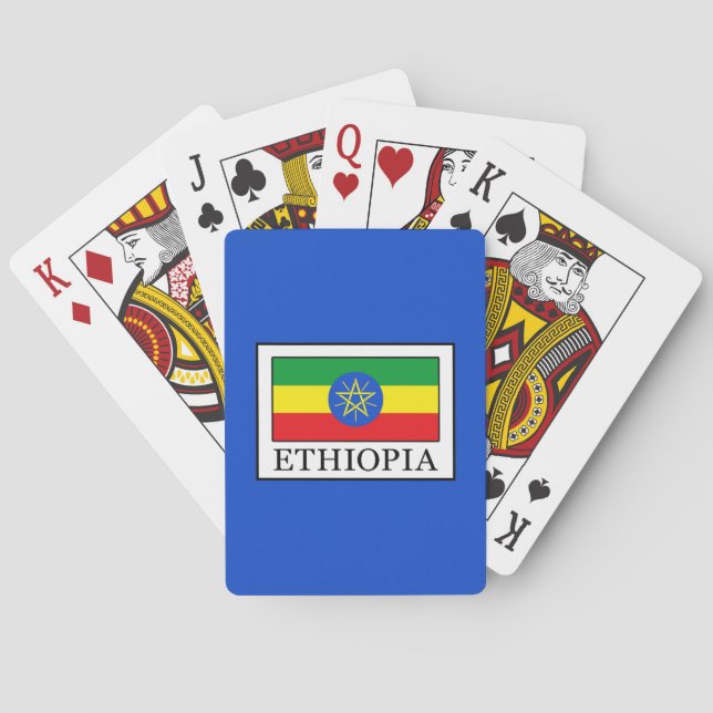 Jeu De Cartes Éthiopie (dos)