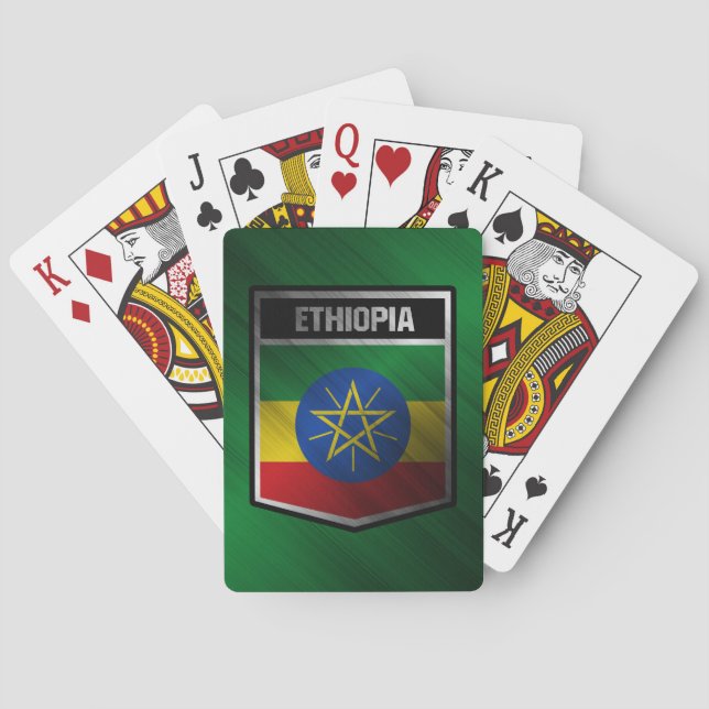 Jeu De Cartes Éthiopie (dos)