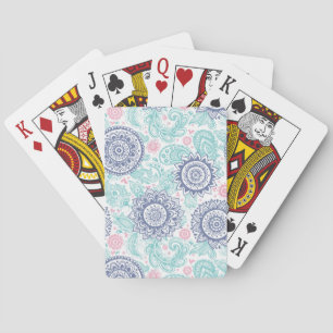 Jeu De Cartes Ethnic Paisley Motif