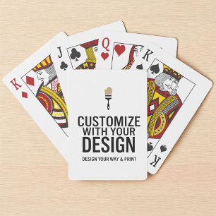 Jeu De Cartes Étiquette d'entreprise personnalisée sur mesure