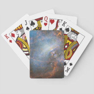 Jeu De Cartes Étoile Centrale De Neutron Dans La Nebula Du Crabe