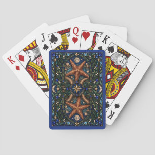 Jeu De Cartes Étoile de mer, vitrail de maree