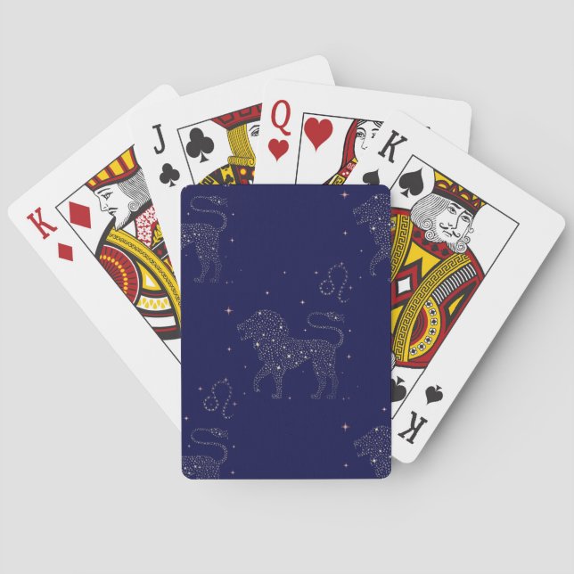 Jeu De Cartes étoile leo (dos)