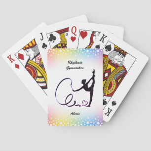 Jeu De Cartes Étoiles de ruban de gymnastique rythmique
