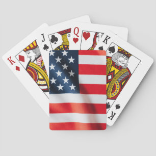 Jeu De Cartes Étoiles et rayures patriotiques Jouer des cartes -