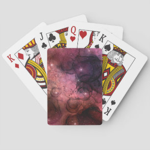 Jeu De Cartes Étoiles Étoilées Motif Galaxie Espace Spatial