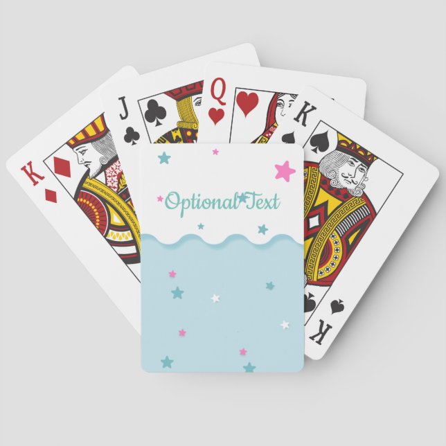 Jeu De Cartes Etoiles sur la mer (dos)