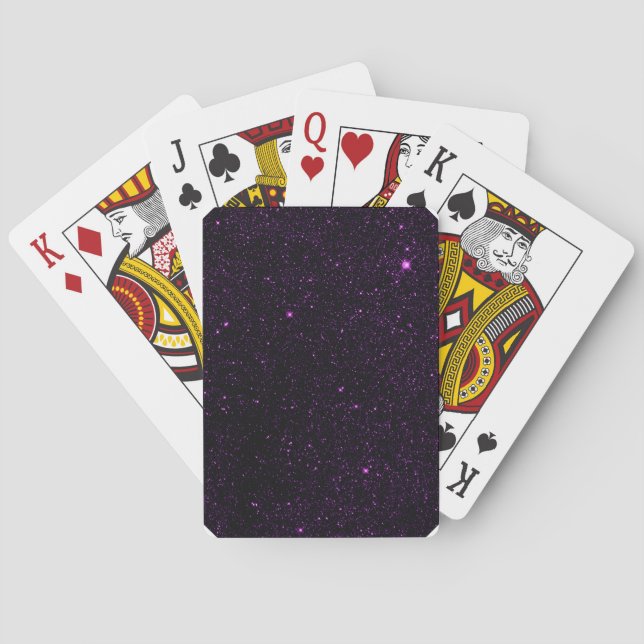 Jeu De Cartes Étoiles violettes (dos)