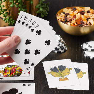 Jeu De Cartes Étrange personne extraterrestre