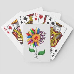 Jeu De Cartes Être un tournesol-Sensibilisation sur l'autisme