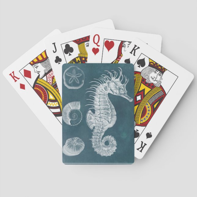 Jeu De Cartes Étude de l'hippocampe d'Azure I (dos)