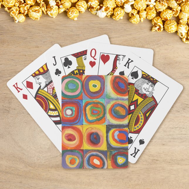 Jeu De Cartes Étude des couleurs | Wassily Kandinsky (Créateur téléchargé)