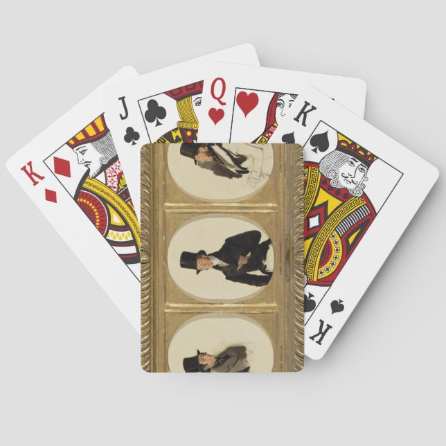 Jeu De Cartes Etudes pour les portraits de Lord Eglinton (dos)