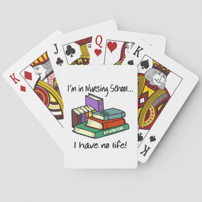 Jeu De Cartes Étudiant en soins infirmiers (dos)
