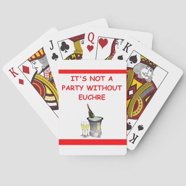 JEU DE CARTES EUCHRE (dos)