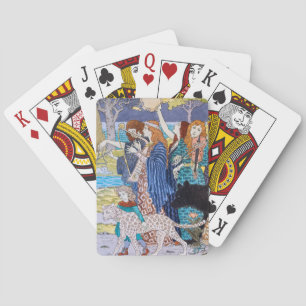 Jeu De Cartes Eugene Grasset - Panneau Décoratif Harmonie