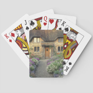 Jeu De Cartes Europe, Angleterre, Chippenham. Lumière tôt le mat