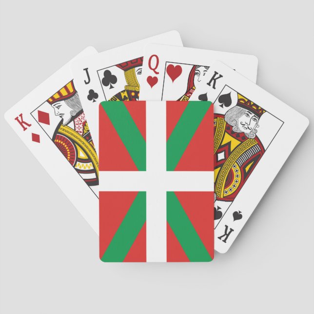 Jeu De Cartes Euskadi Flag (dos)