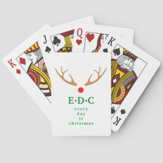 Jeu De Cartes Every Day is Christmas Playing Cards