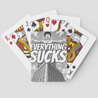 Jeu De Cartes Everything Sucks Playing Cards - Weirdest Timeline
