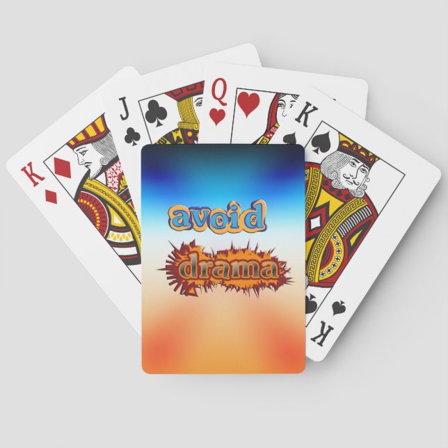 Jeu De Cartes Évitez les drames (dos)