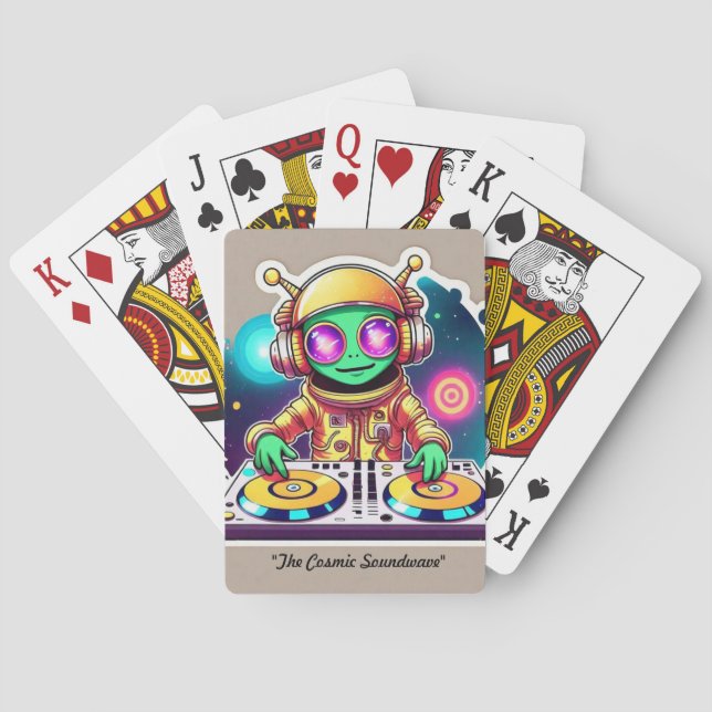 Jeu De Cartes "Explosion acoustique stellaire" (dos)