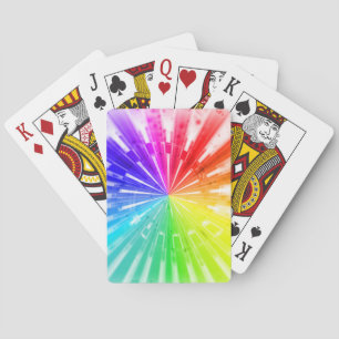 Jeu De Cartes Explosion vive de l'arc-en-ciel