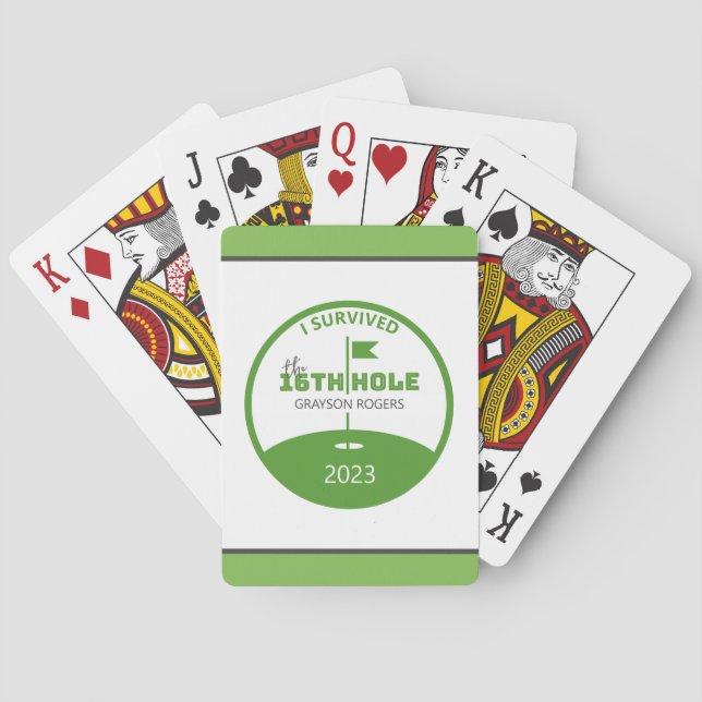 Jeu De Cartes Expressions drôles de golf (dos)
