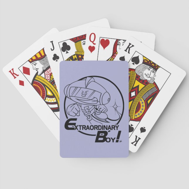 Jeu De Cartes Extraordinaire Garçon ! Lecture de cartes (dos)