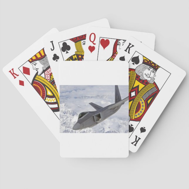 Jeu De Cartes F-22 Raptor-Elmendorf AFB (dos)
