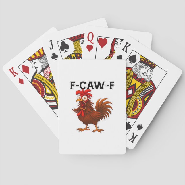 Jeu De Cartes F-Caw-F Chicken Classic (dos)