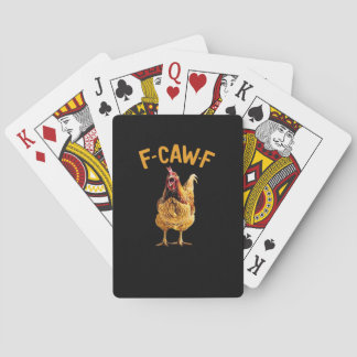 Jeu De Cartes F-Caw-F-Chicken Classic Creative Style