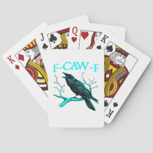 Jeu De Cartes F-Caw-F Classique Drôle Tendance