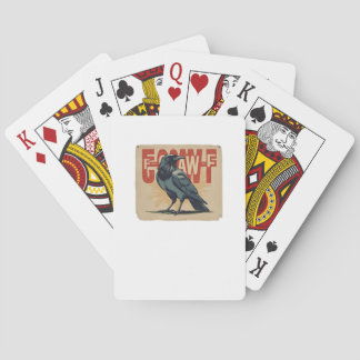 Jeu De Cartes F-Caw-F Classique Unique