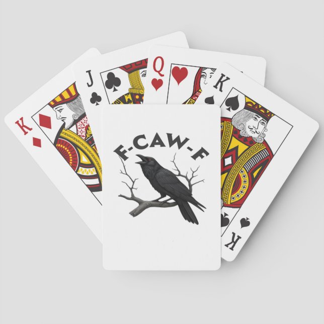 Jeu De Cartes F Caw F Créatif Essentiel Esthétique (dos)