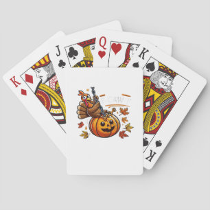 Jeu De Cartes F-Caw-F Drôle pour hommes femmes Thanksgiving-Noël