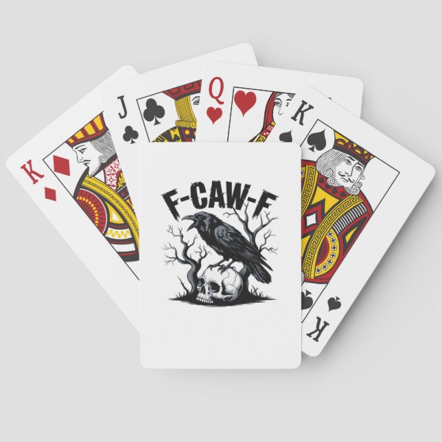 Jeu De Cartes F Caw F Essential Minimal Clean Design (dos)