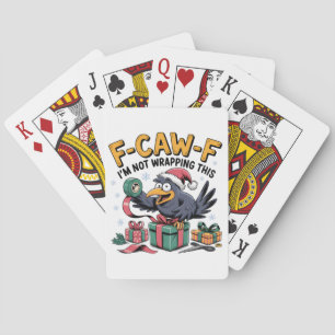 Jeu De Cartes F-Caw-F Je ne vais pas emballer ce Noël drôle 