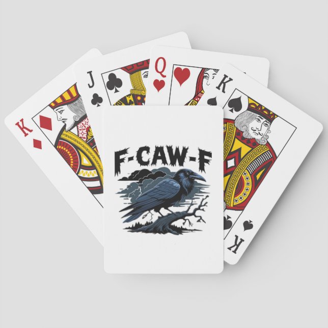 Jeu De Cartes F-Caw-F Minimal Clean (dos)