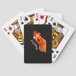 Jeu De Cartes F-Caw-F Poulet Essentiel Minimaliste Propre