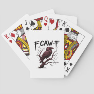 Jeu De Cartes F-Caw-F Raven Classique