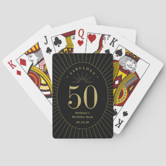Jeu De Cartes Fabulous Number Anniversaire Mariage de fête d'ann